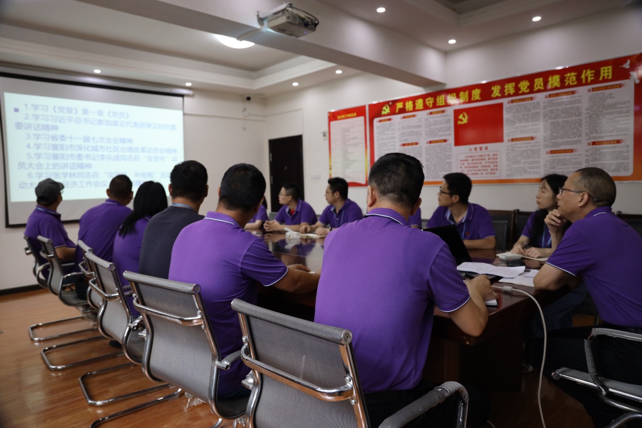 中建国信集团开展党日活动暨专题组织生活会(图2)
