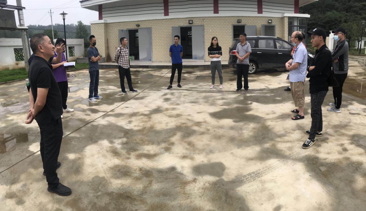 中建国信集团襄城新集污水处理场站竣工验收(图1)