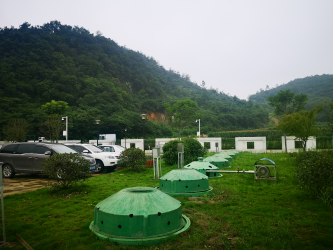 中建国信集团襄城新集污水处理场站竣工验收
