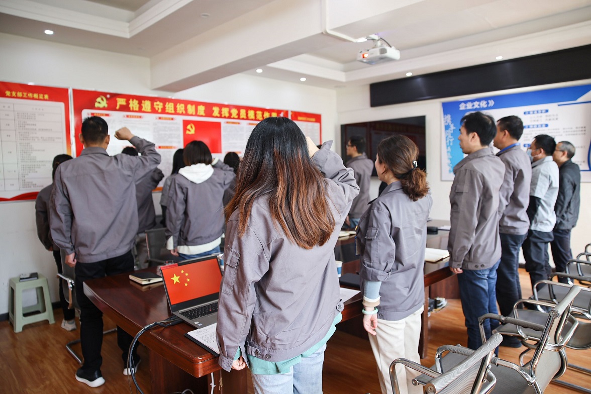 中建国信集团公司襄阳党支部开展2022年4月党日活动(图3)
