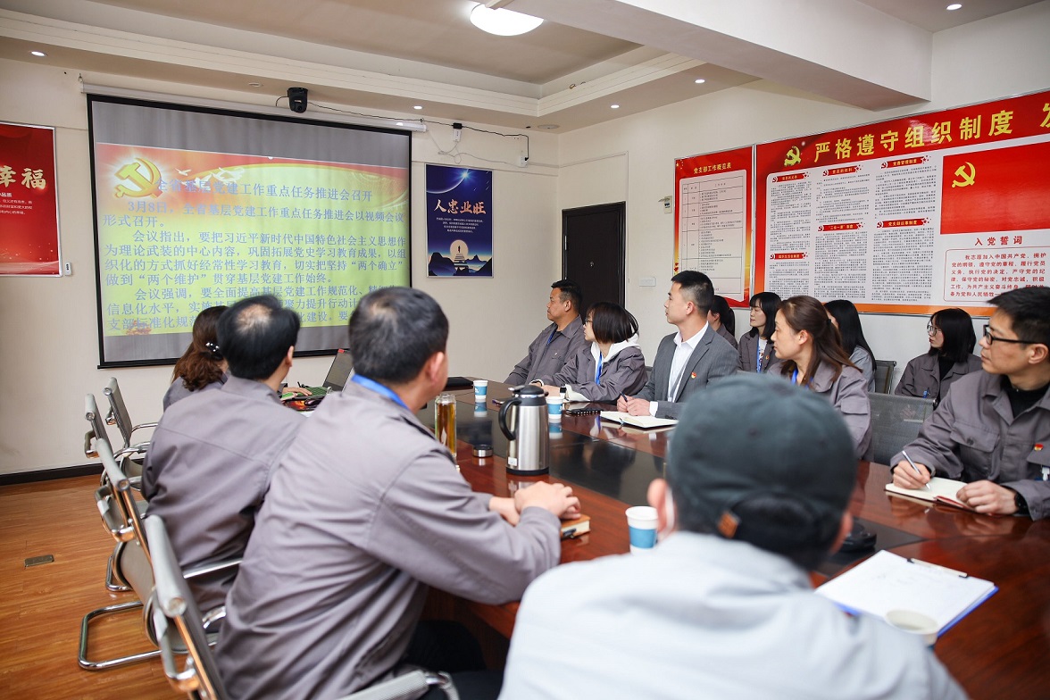 中建国信集团公司襄阳党支部开展2022年4月党日活动(图5)