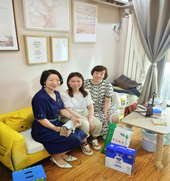 点点清凉意 丝丝暖人心| 中建国信武汉办2022年管理干部及骨干员工家访活动(图5)