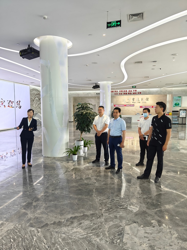 中建国信集团赴四川省遂宁市考察洽谈