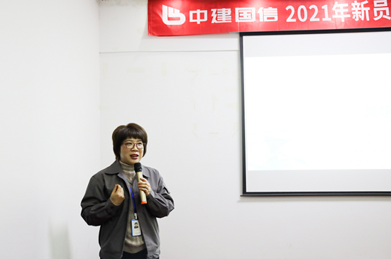 广揽贤才、创业兴司——中建国信新员工结训典礼(图4)