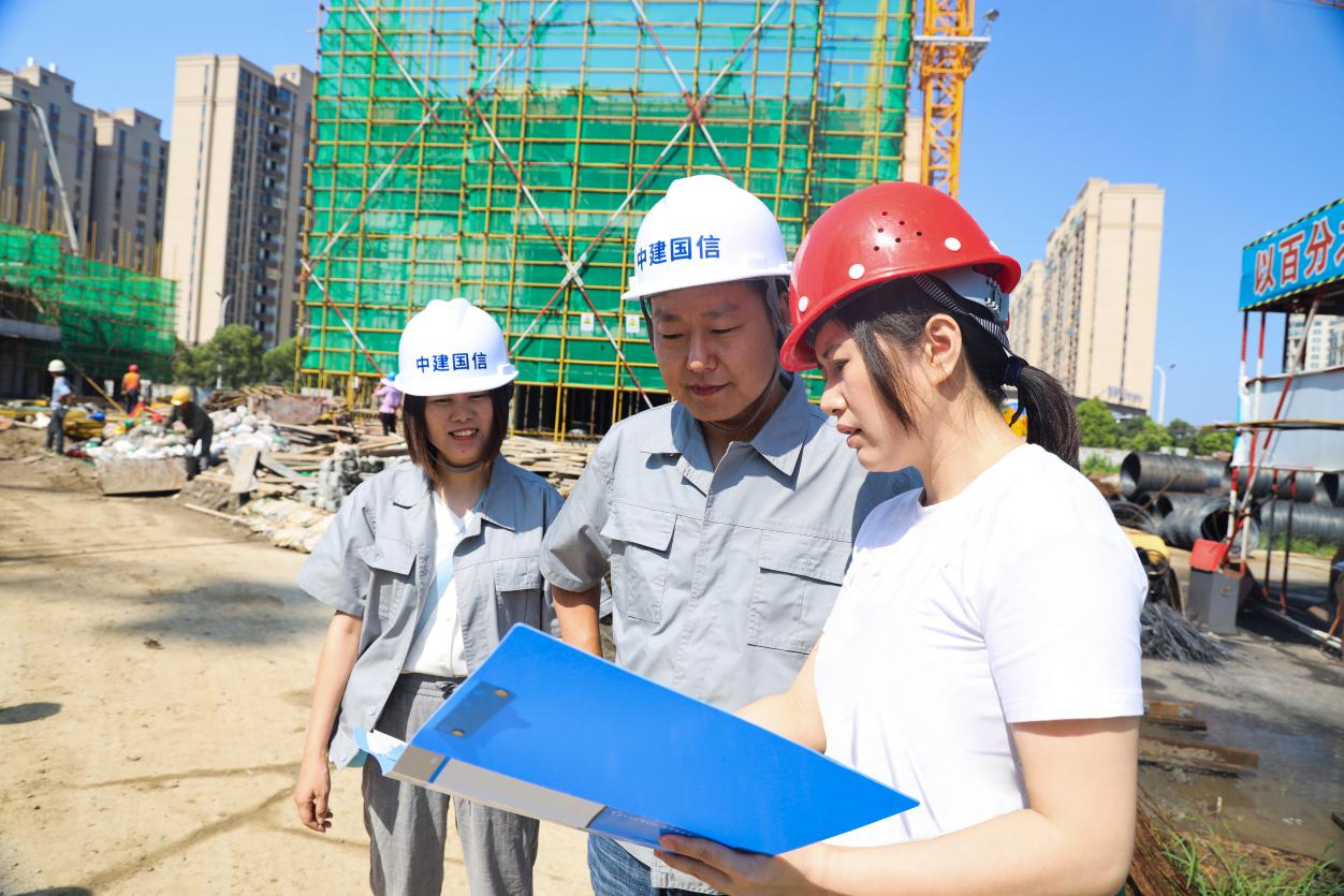 严把质量关，筑牢安全防线——中建国信集团开展建筑工地专项安全检查(图5)