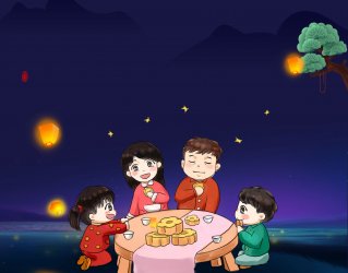 花好月圆人团圆，中建国信集团为你献上中秋祝福！